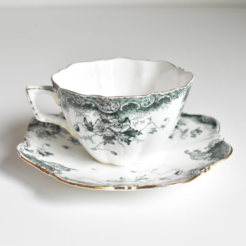 Antique Cup & Saucer RH&SL England DEE D