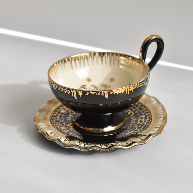 ア.ドラサンヴァル A.Dressinval コーヒーカップ＆ソーサー Black