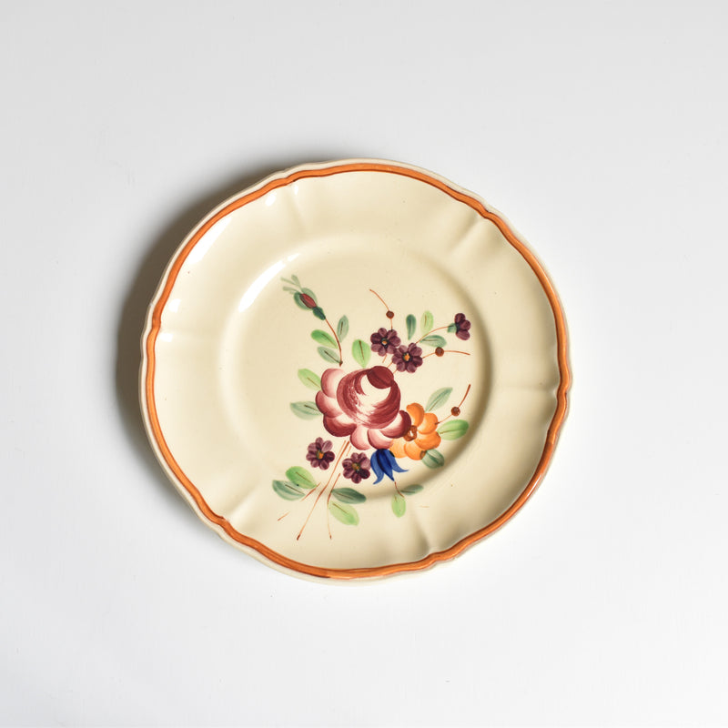 Vintage Dessert Plate, Longchamp Monaco B