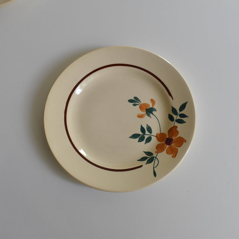 Vintage Dessert Plate Moulin des Loups Amélie B