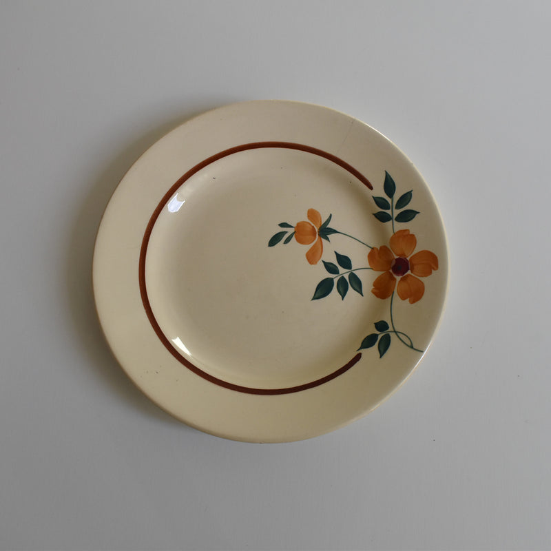 Vintage Dessert Plate, Moulin des Loups Amélie C