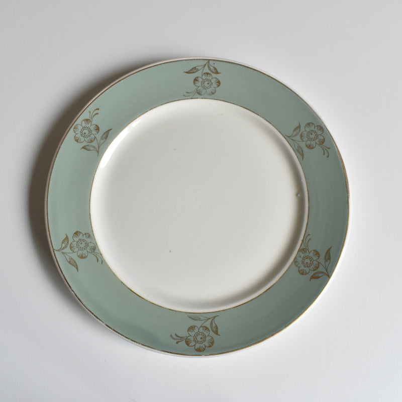 Vintage dessert plate, Digoin & Sarreguemines 9343 A