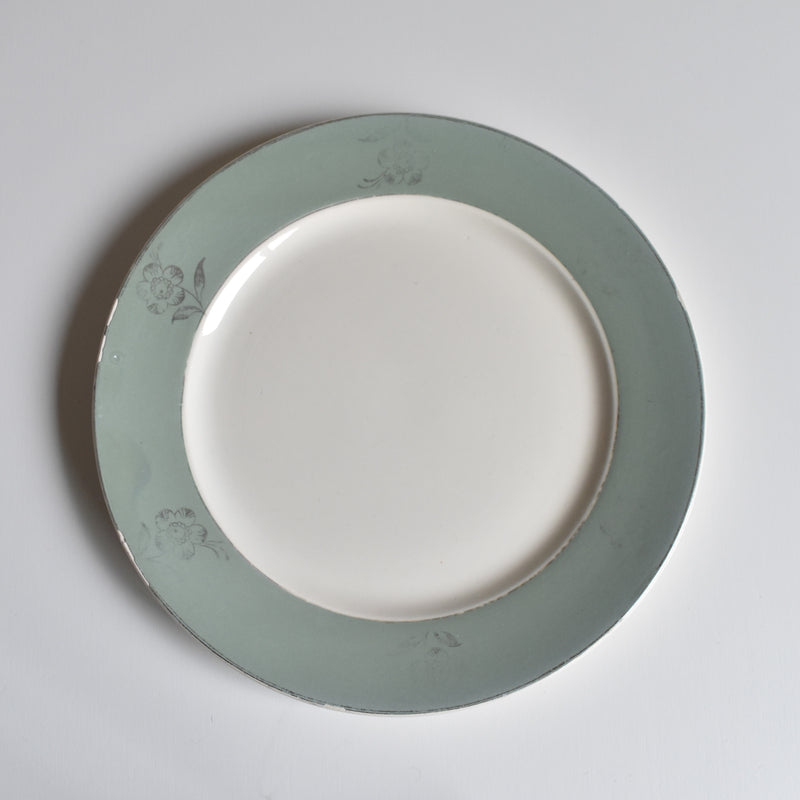 Vintage Dessert Plate, Digoin & Sarreguemines 9343 D