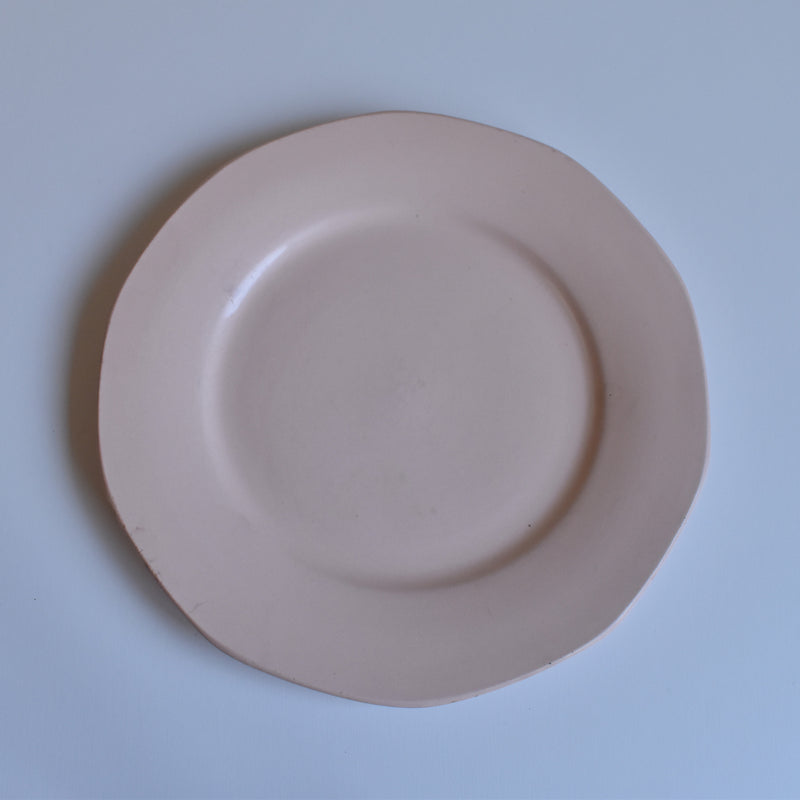 Vintage Plate: Digoin & Sarreguemines Rose