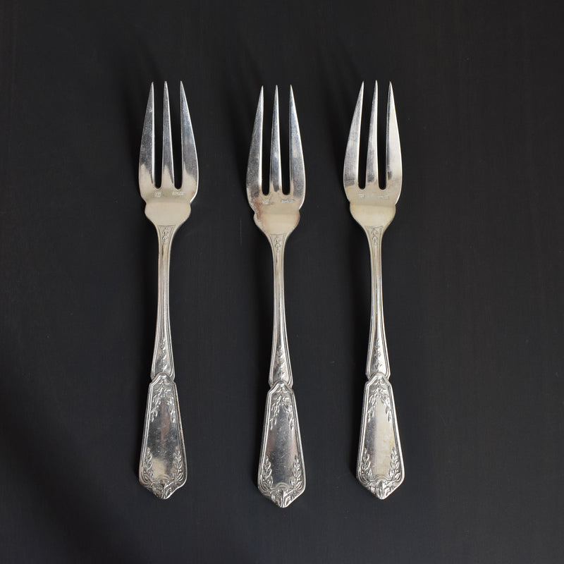 Vintage fish fork Ercuis (partially exhibited at Osaka store)