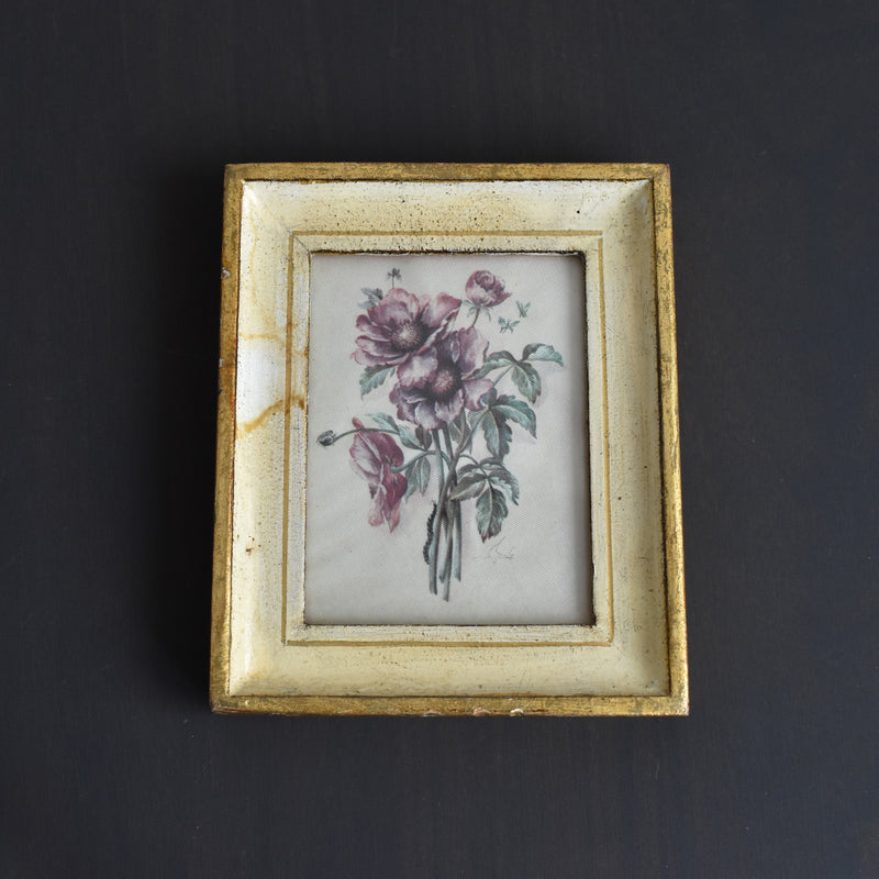 Vintage Frame, Painted, Flemish School, Flowers A