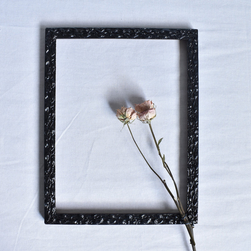 Antique Frame Mistletoe Black