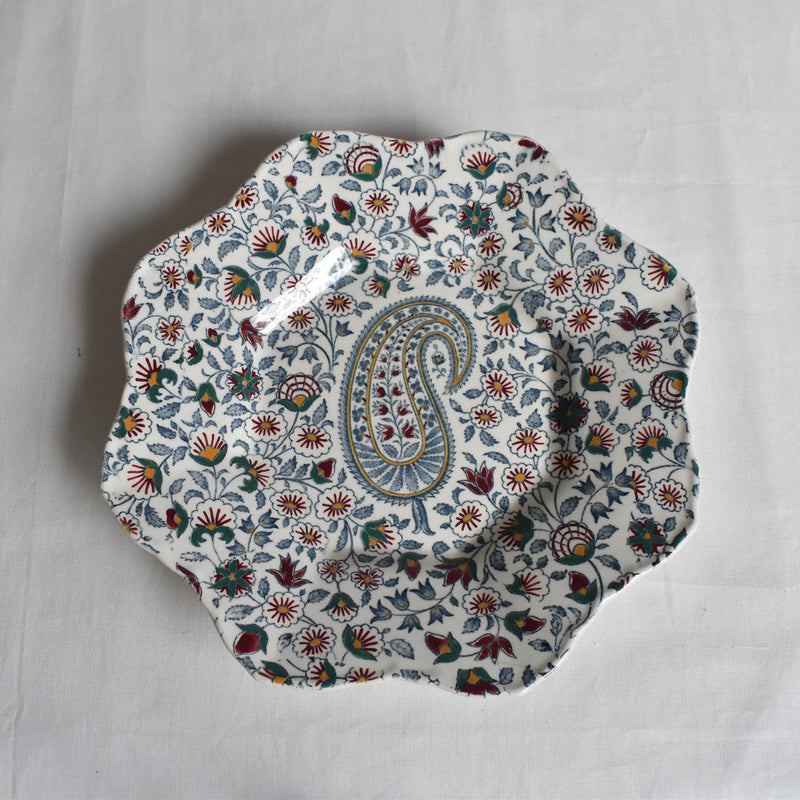 Vintage Wall Plate Gien Cashemire