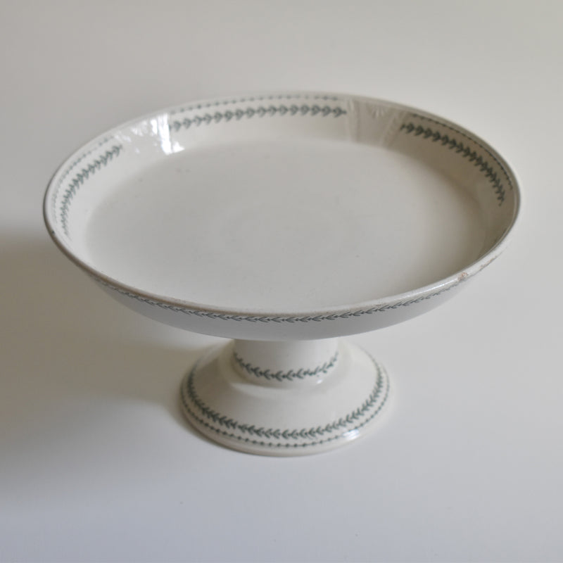 Antique Compote Dish, Gien Rivoli