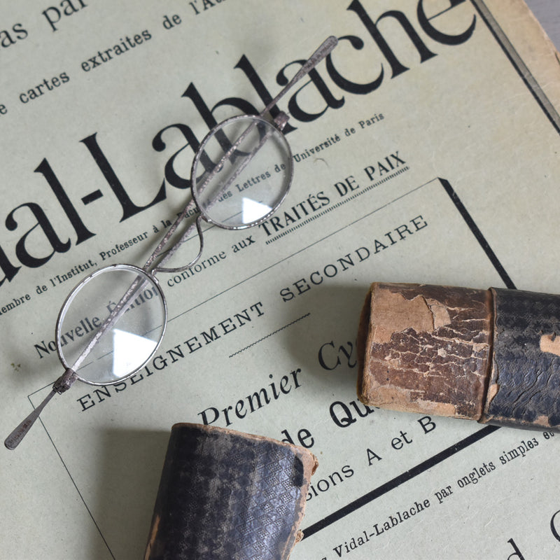 Vintage glasses with case