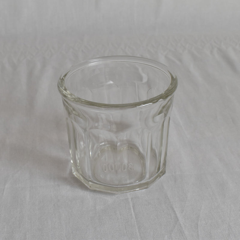 ガラス　ヴィンテージ　ジャムポット　500 B