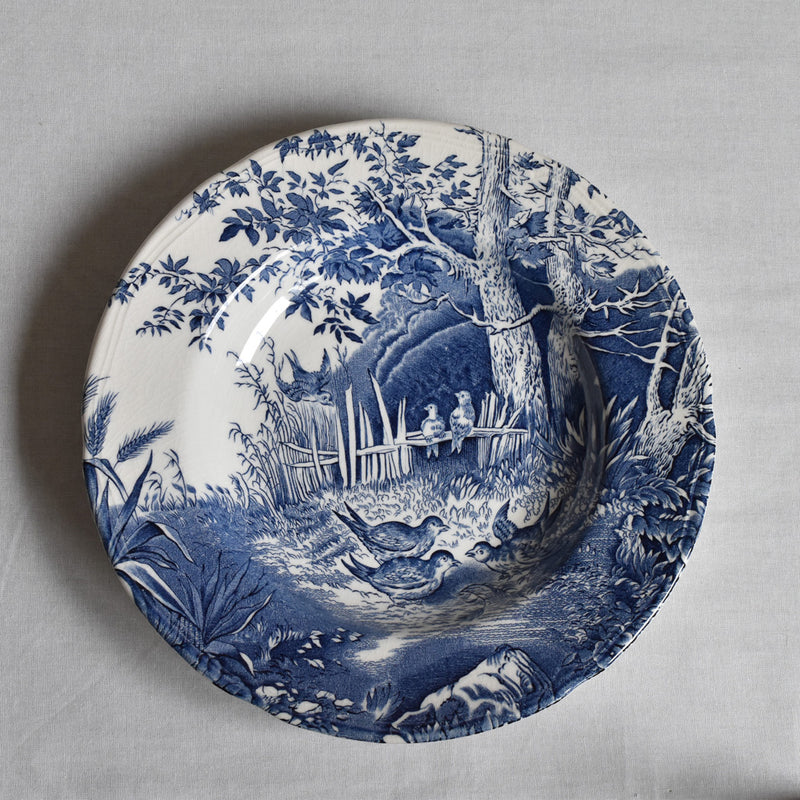 Antique Deep Dish, Lunéville, Grand Feu Tradition F