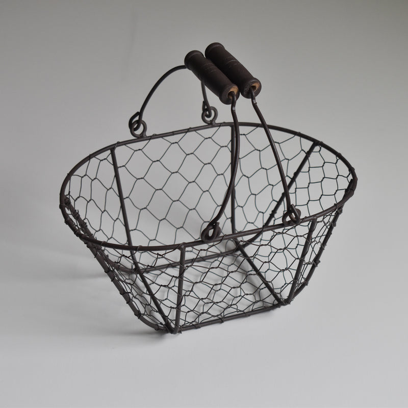 Vintage Iron Basket