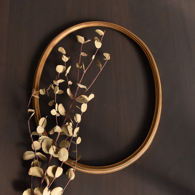 アンティークフレーム  オーヴァル　ゴールド　