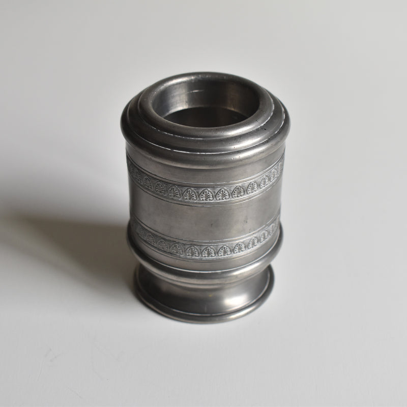 ヴィンテージピューター キャンドルホルダー