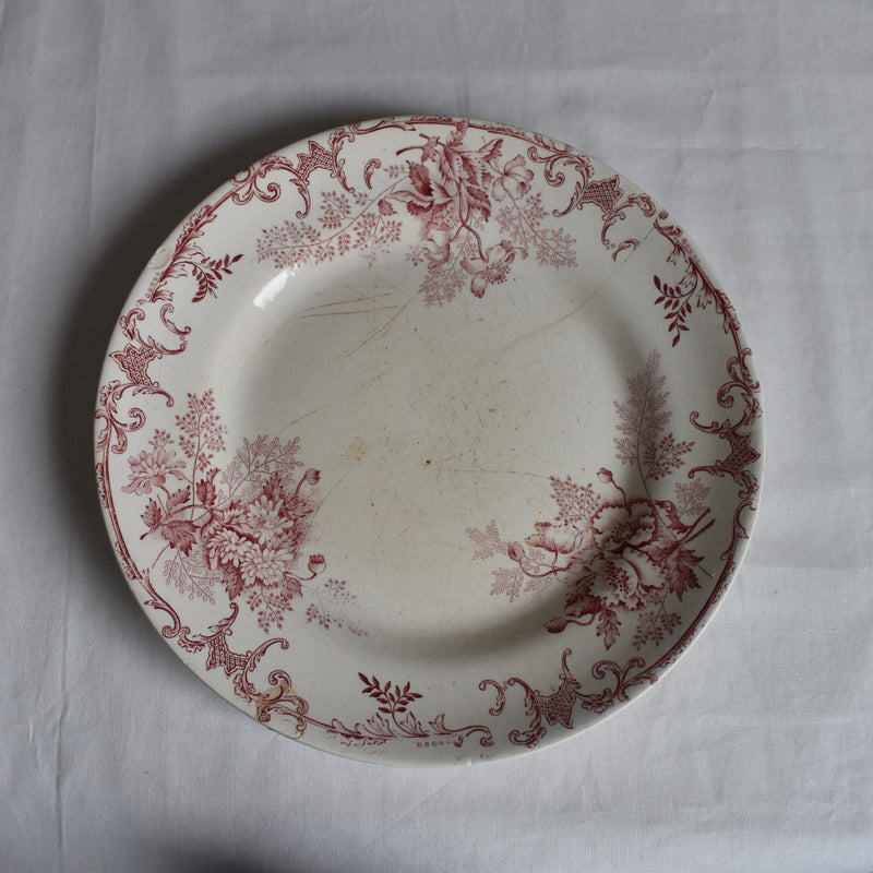 Antique Plate, Choisy-le-Roi, Floreal B
