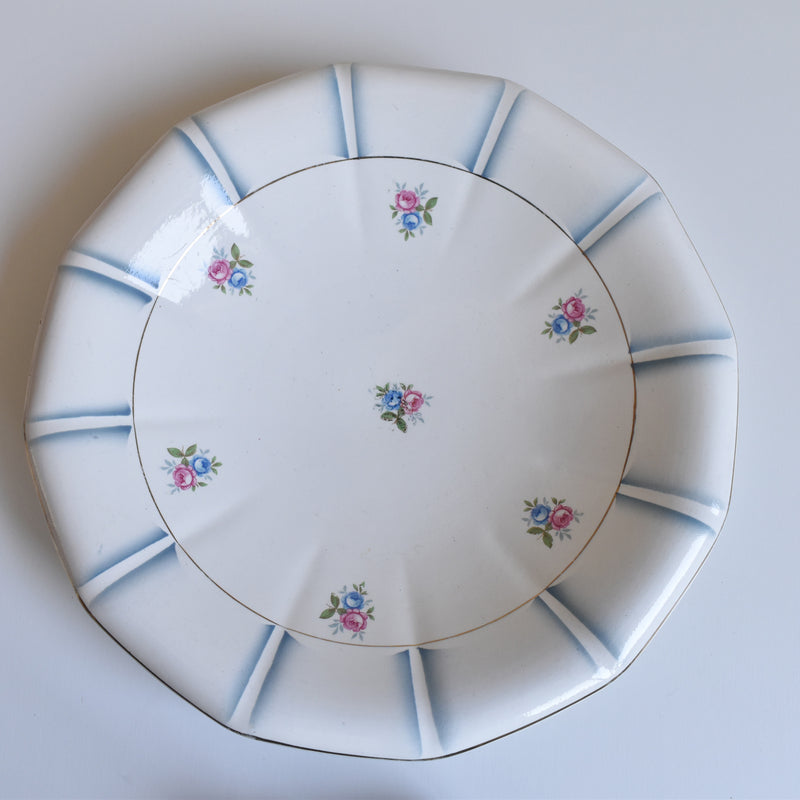 Vintage Deep Plate, Digoin & Sarreguemines 9123