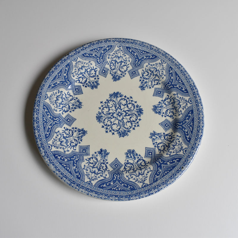 Antique dessert plate Gien