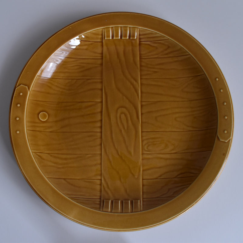 Vintage Plate Gien Tonneau B