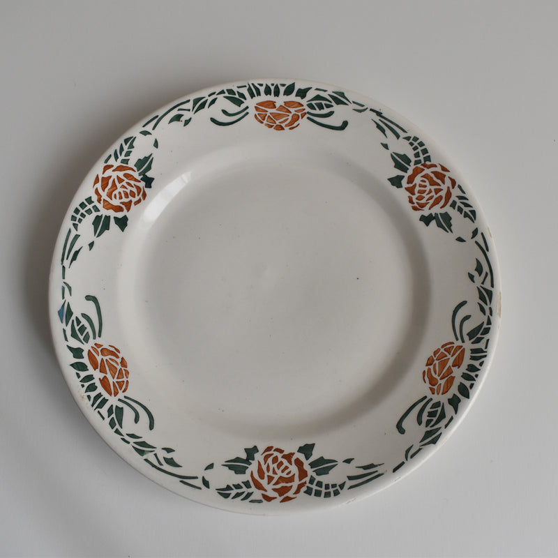 Vintage plate Gien Roxanne D