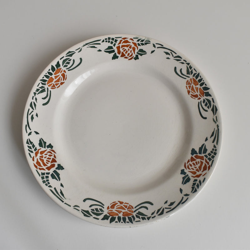 Vintage Plate Gien Roxane F
