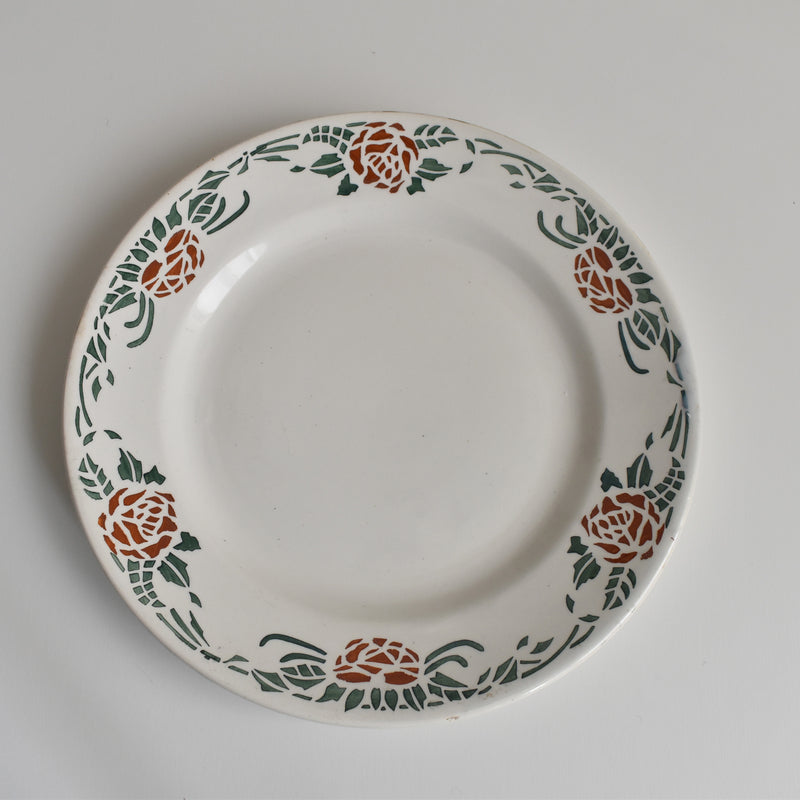 Vintage Plate Gien Roxane G