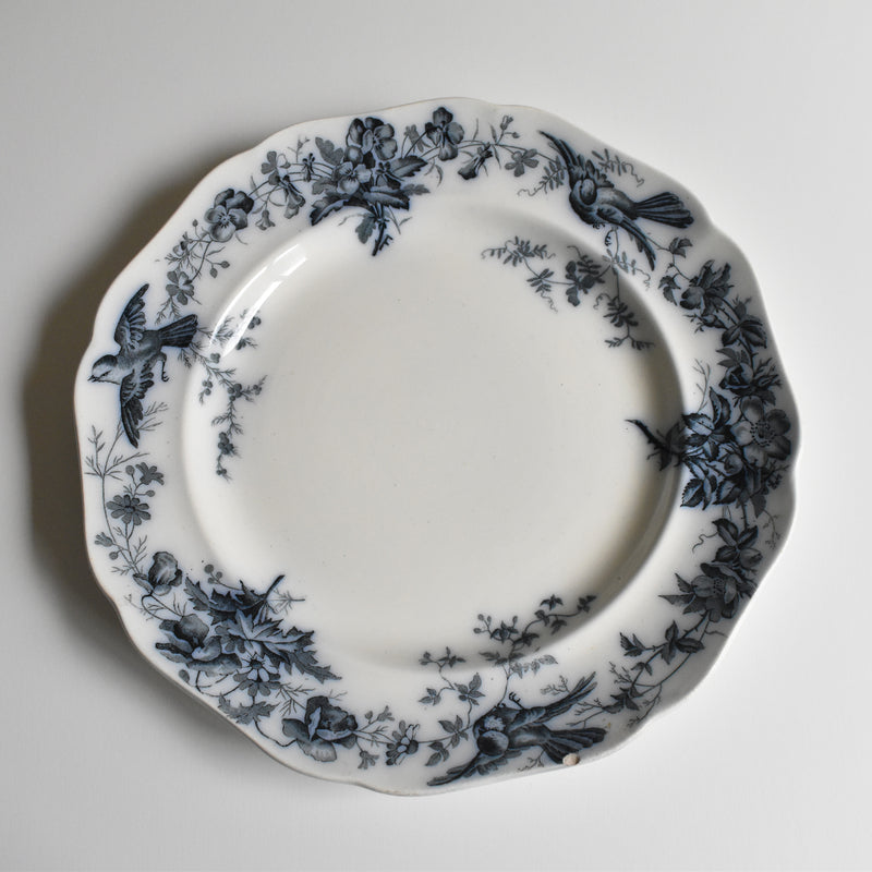 Antique Plate BWM&Co (E.Bourgeois) Indiana A