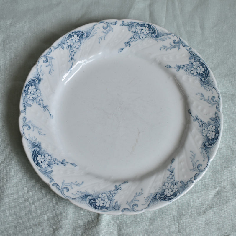 Antique Plate Lunéville Angèle A