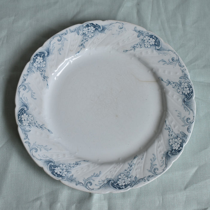 アンティークプレート  リュネヴィル　Angèle D