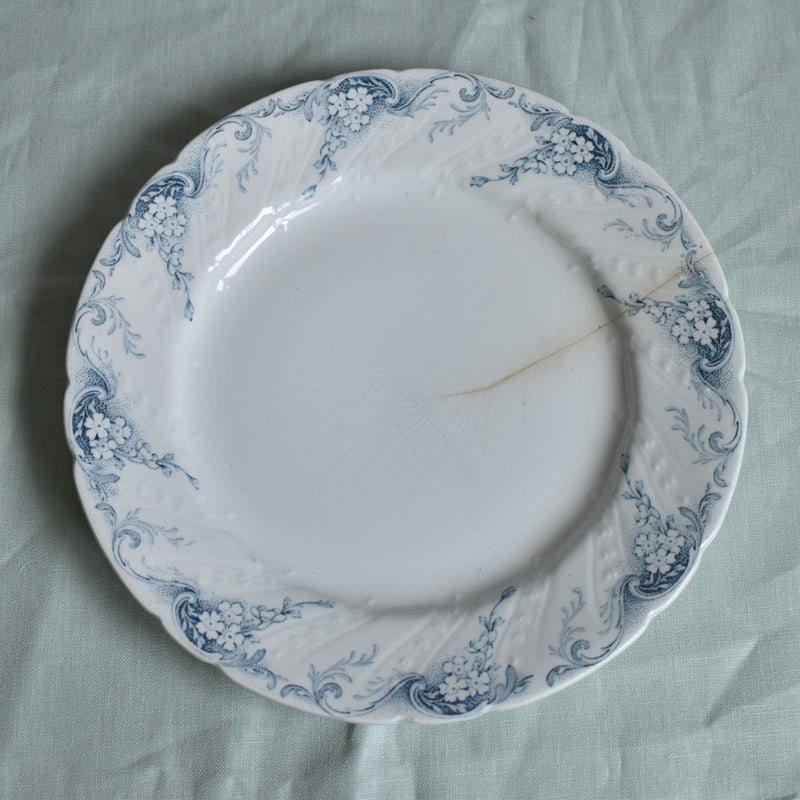 Antique Plate - Lunéville Angèle E