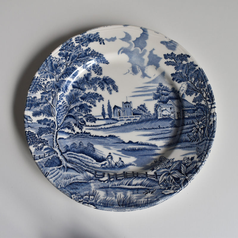 Vintage Plate: Lunéville English Style (Some on display at our Osaka store)