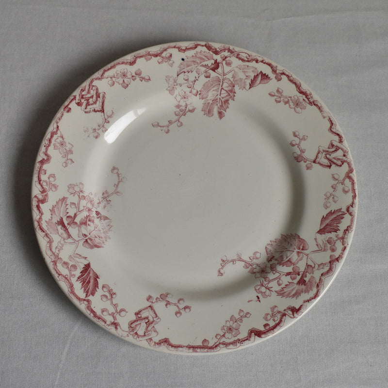 アンティークプレート  リュネヴィル　Fontainebleau B