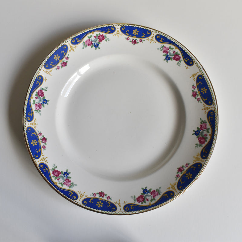 Vintage Plate Mouland des Loups Rose A