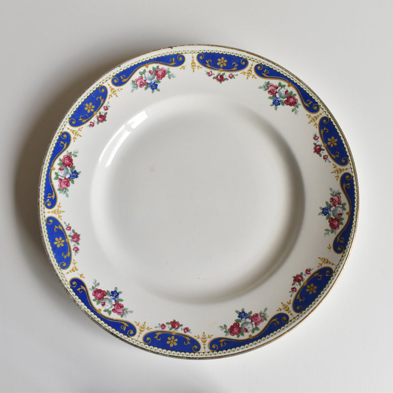 Vintage Plate Moulin des Loups Rose B