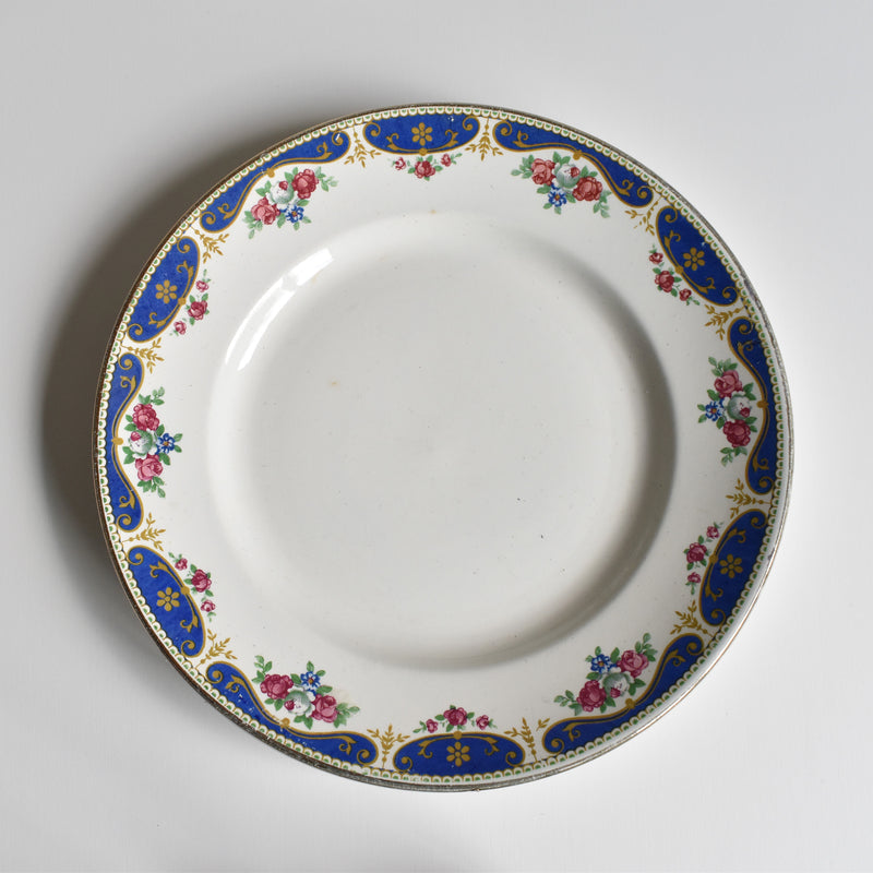 Vintage plate Moulin des Loups Rose C