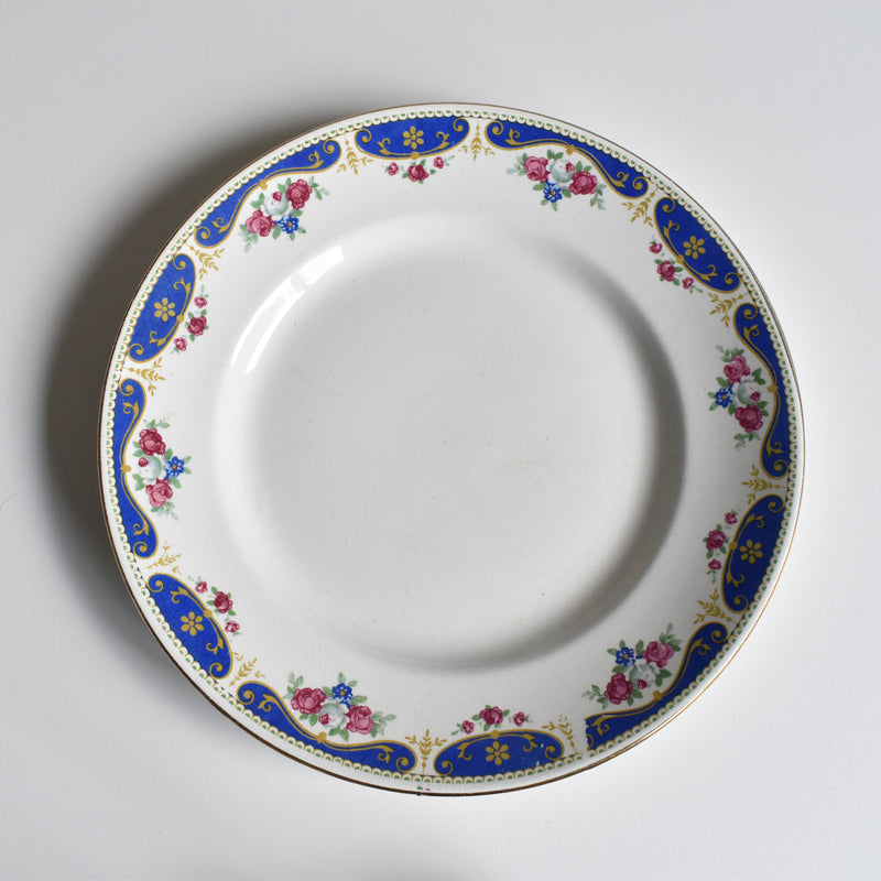 Vintage Plate, Moulin des Loups, Rose D