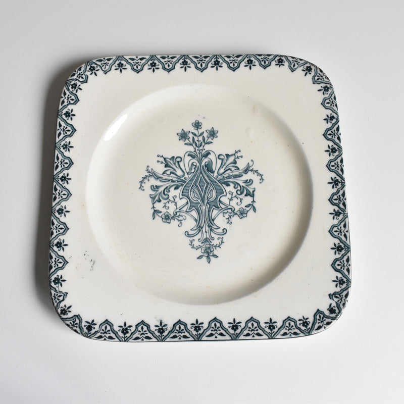 Antique Square Plate Sarah Al-Hambra