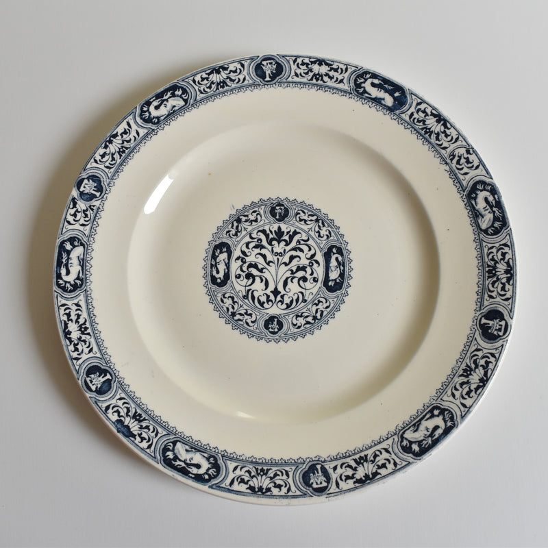 Antique Plate Salins François 1er A