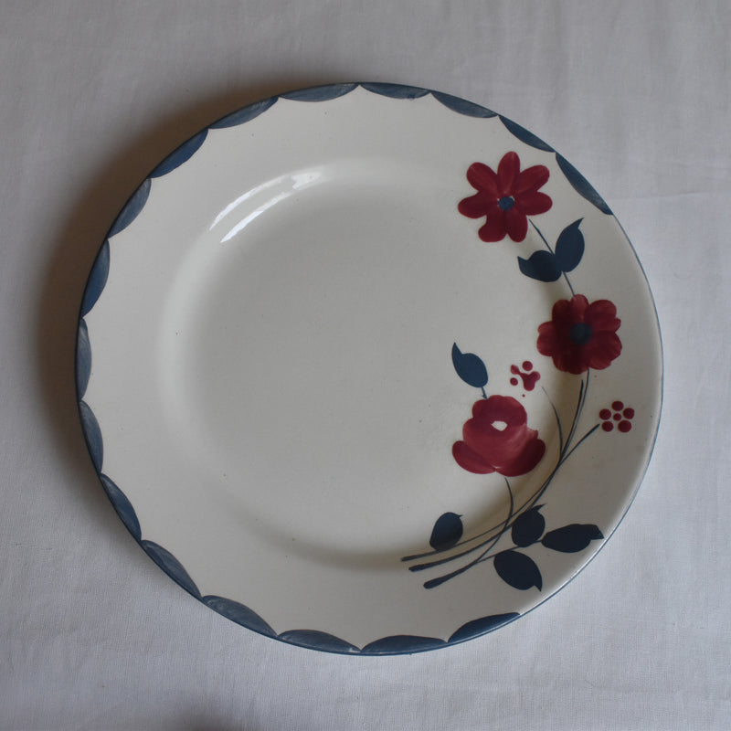 Antique Plate Salins Musset B