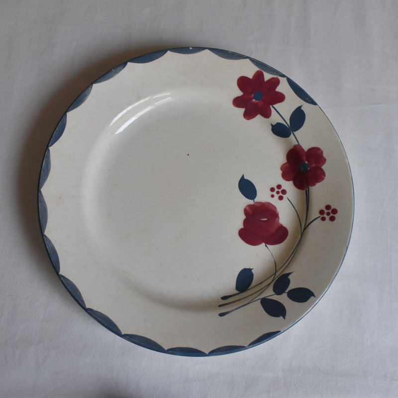 Antique Plate Sèvres Musset F