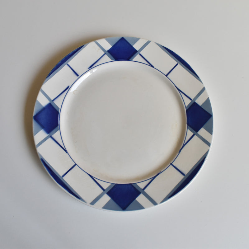 Vintage Plate Digoin & Sarreguemines Efel J