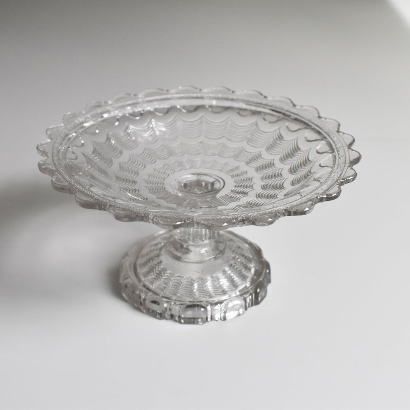 Vintage Glass Coupe Portieux Guillochée 783