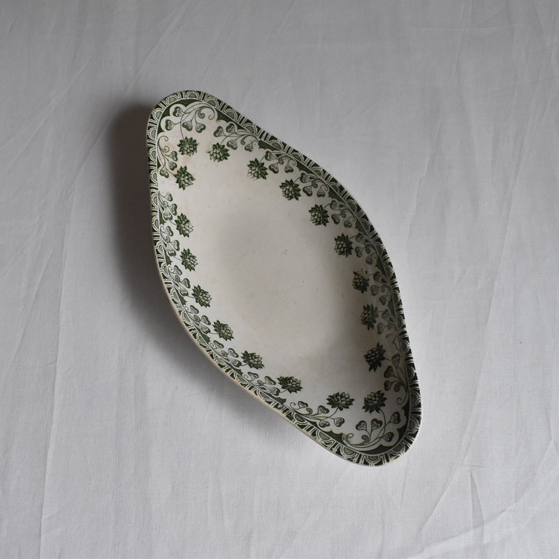Antique Raviere Badonviller Trèfle