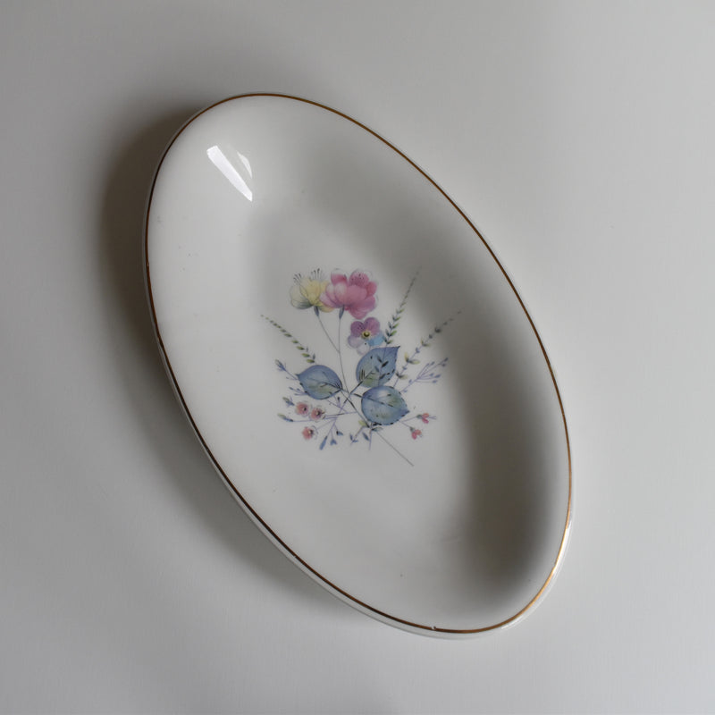 Vintage Digoin & Sarreguemines Gravy Boat, Eve B