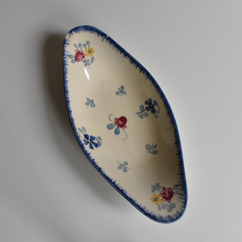 Vintage Raviere Digoin & Sarreguemines Fleurs d'Alsace
