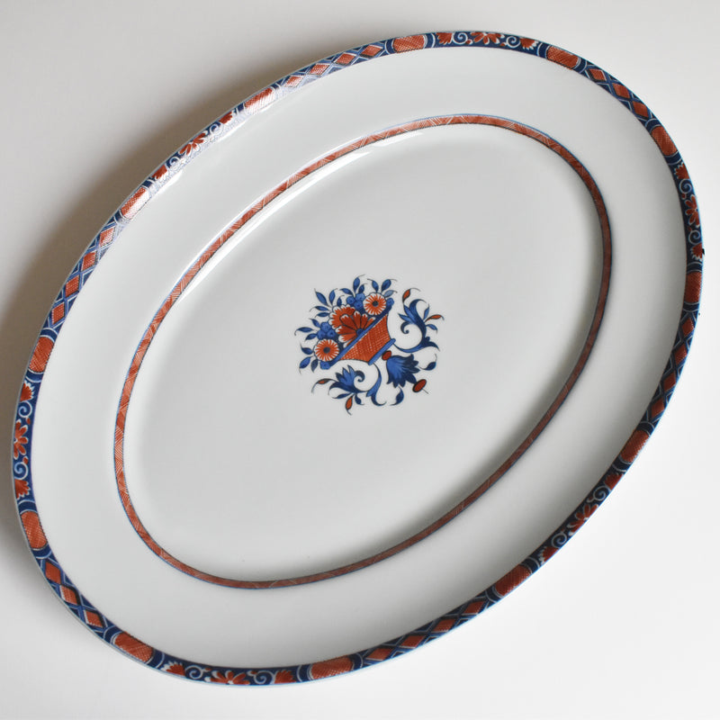 Vintage Oval Platter Raynaud Limoges Jumièges