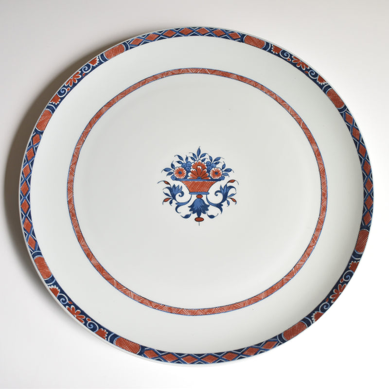 Vintage large plate Raynaud Limoges Jumièges