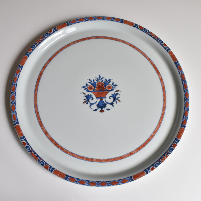 Vintage tart dish Raynaud Limoges Jumiéges