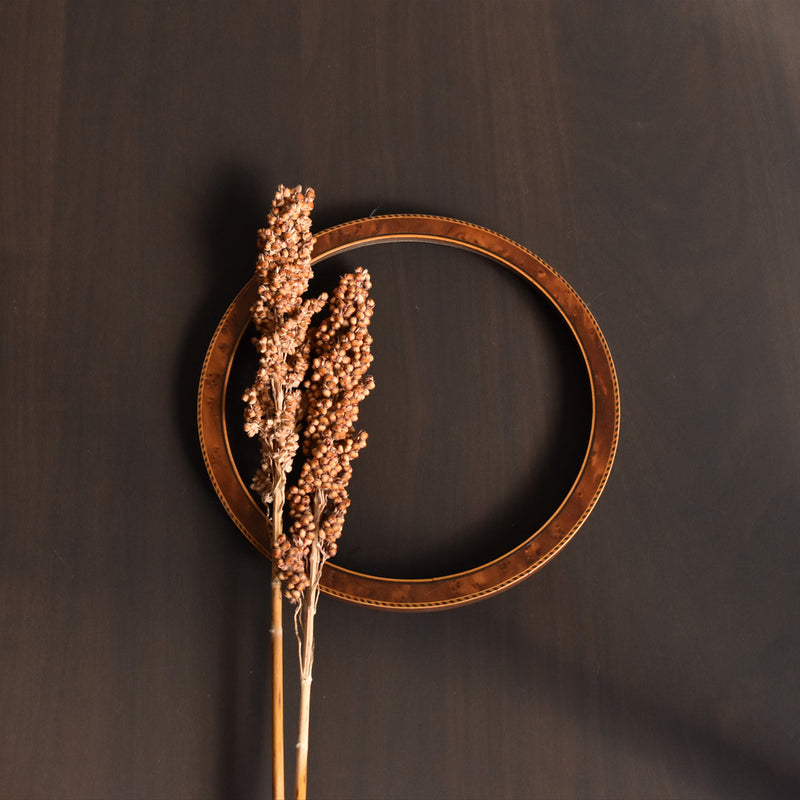 Antique Frame, Round, Marquetry B