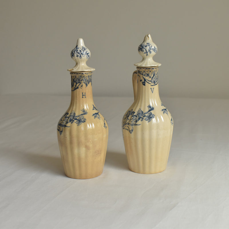 Antique Oil & Vinegar Bottle, Salins Kiln